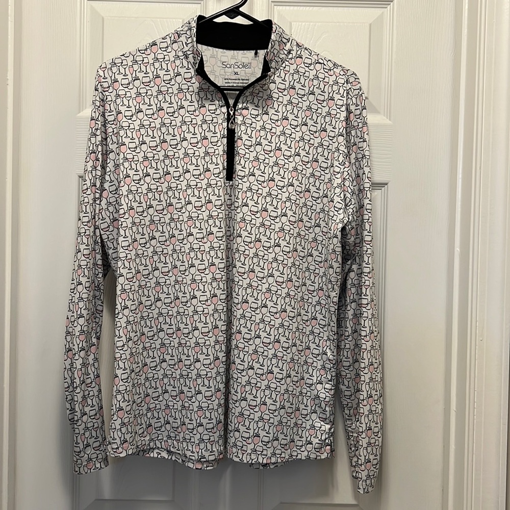 SanSoleil Long Sleeve Sun Shirt (Golf)